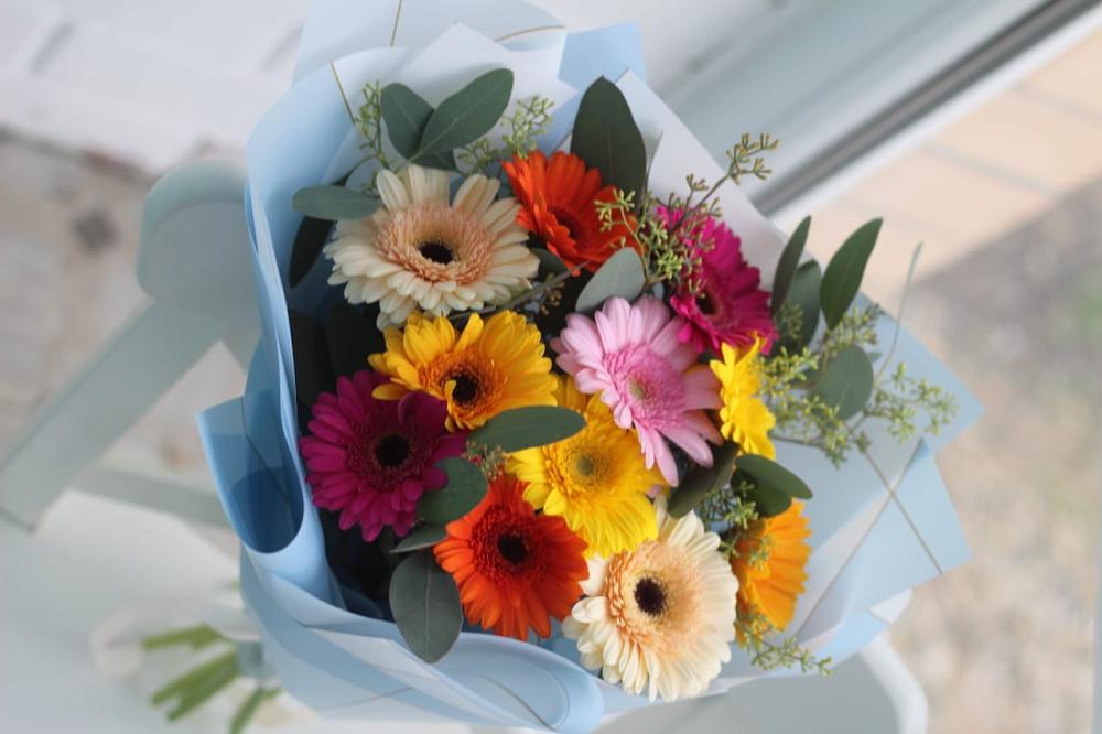 Букет цветов из: Герберы в Григорово