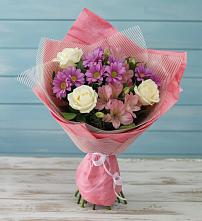 Букет комплимент в Григорово Букет цветов из:  Герберы в Григорово