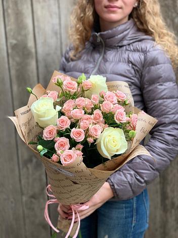 Букет цветов из: Розы в Григорово