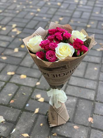 Букет цветов из: Розы в Григорово